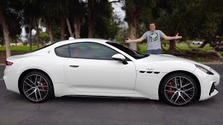 2024 Maserati GranTurismo Review Familiar Looks High Price [upl. by Nomyar]