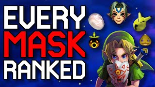 Ranking EVERY Mask in The Legend of Zelda Majoras Mask [upl. by Mara728]