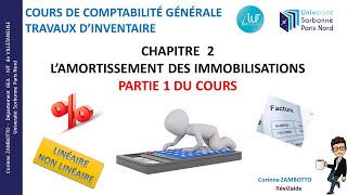 L amortissement des immobilisations  Cours de comptabilité  Vidéo 22 [upl. by Aissert]