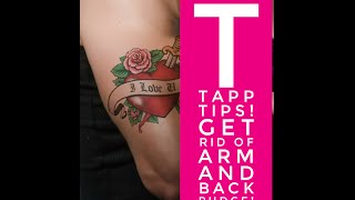 T tapp Tips Get rid of arm and back pudge No more batwing arms [upl. by Monk]