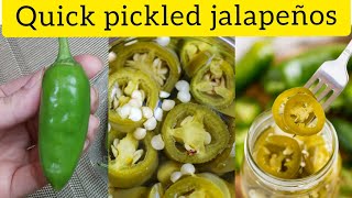 Home made Jalapeños pickled By Ek recipe meri bhi [upl. by Beverlee]