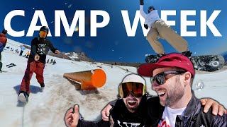 Summer Snowboarding Camp Week at High Cascade [upl. by Eenet]