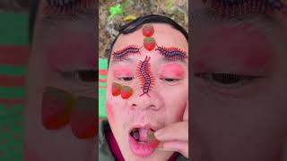 Apa yang dia makanasmr candy clay art [upl. by Annayr59]