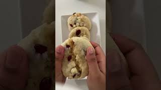 EASY Cranberry amp White Chocolate Chip Cookies [upl. by Hallvard]