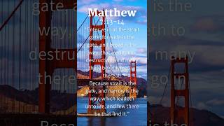 📖 Verse of the Day Matthew 71314 KJV 📖 [upl. by Shermie]