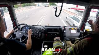 BRANDWEER Prio 1 ontplofte telefoon [upl. by Vitek108]