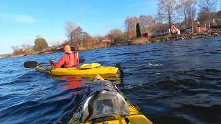 November paddle on Åsunden Ulricehamn [upl. by Alhan]