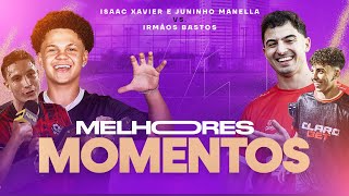 MELHORES MOMENTOS DO MAIOR X2 DA INTERNET ISAAC XAVIER E JUNINHO MANELLA X IRMÃOS BASTOS [upl. by Illil]