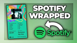 Spotify Jahresrückblick 2024 sehen  Spotify Wrapped Tutorial [upl. by Anawahs]