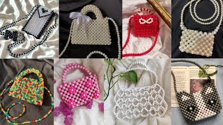 crystal bags design ideasbeaded bagsbeaded purse for girls [upl. by Eckblad427]