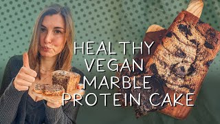 Protein Marmorkuchen I vegan backen I Annelina Waller [upl. by Aissert]