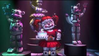 Fnaf sister Location  join us for a bite sped up [upl. by Gehman]