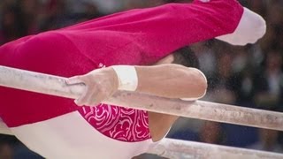 Chinas Feng Zhe Wins Artistic Parallel Bars Gold  London 2012 Olympics [upl. by Zoba]