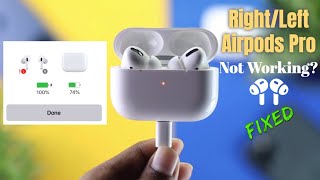 Fixed RightLeft AirPods Pro Not Working [upl. by Clementius]