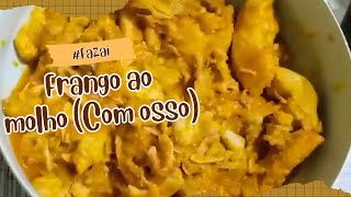 Como preparar peito de frango ao molho Com osso fazaí [upl. by Herwin393]