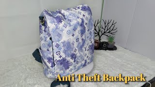 Anti Theft Backpack  Part 2 [upl. by Yennek]