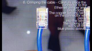 Procedures in Copper Cable Splicing Straight Through and Crossover Ethernet Cable Fabrication [upl. by Reynard]