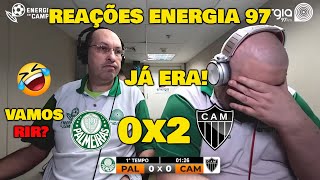 VAMOS RIR REAÇÕES ENERGIA 97  PALMEIRAS 0x2 ATLÉTICOMG CAMPEONATO BRASILEIRO [upl. by Fine]