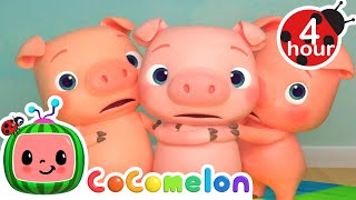 Three Little Pigs🐷🐷🐷  Cocomelon  Nursery Rhymes  Fun Cartoons For Kids [upl. by Hbaruas]