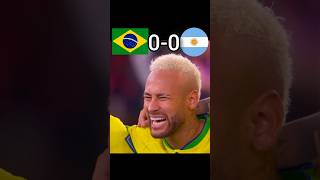 Argentina vs Brazil Qatar 2022 worldcup football fifa fifaworldcup fifawcq argentina brazil [upl. by Romeo919]