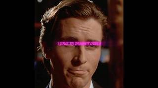 Patrick bateman  quotTopic of discussionquot  EDIT  DARKSIDE [upl. by Ehtylb]