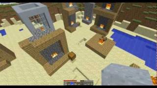 Minecraft  Wooden House Fireplace No Problem [upl. by Ozkum]