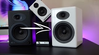 Audioengine A5 Wireless Speakers w Demo [upl. by Atiuqan]