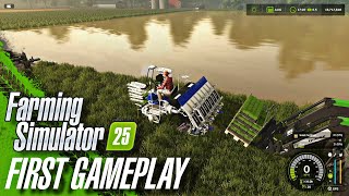 🚨Farming Simulator 25  FS 25 First gameplay from FarmCon 24 🚜 [upl. by Strohbehn]