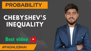 Chebyshevs inequality  probability  btech BBA Mtech  University [upl. by Yazbak]