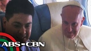 TV Patrol Bakit hindi malilimutan ng PAL crew si Pope Francis [upl. by Janicki48]