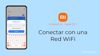 Conectar con una Red WiFi  Xiaomi Android 14  HyperOS 1 [upl. by Novyart817]