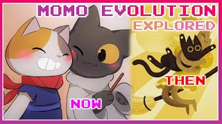 The Evolution Of Momo the cat  Google Doodle [upl. by Mosora712]