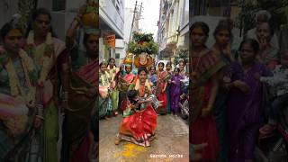 Rakesh Bonam Anna at Yellamma Bonalu 2024 – Hyderabad Festival Celebration Shorts [upl. by Laughry896]