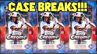 2024 Topps Chrome Update Hobby Box Case Breaks Baseball Cards [upl. by Wescott]