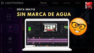 ✅ Como Descargar el Mejor Editor de Videos para PC SIN Marca de agua gratis 2024 Lightworks [upl. by Naval896]