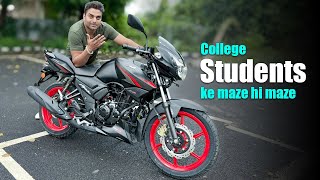 TVS Apache RTR 160 Racing Edition bike is now more affordable for students with offers amp discounts [upl. by Madelyn994]