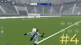 4 Two Curved Goal On Mobile  Roblox Real Futbol24 [upl. by Arick208]