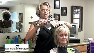 How To Haircut and Style Aline Bob Cut Hairstyles [upl. by Sackville]