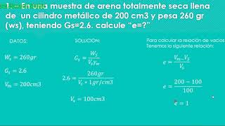 relaciones volumetricas y gravimetricas de los suelo I [upl. by Serilda544]