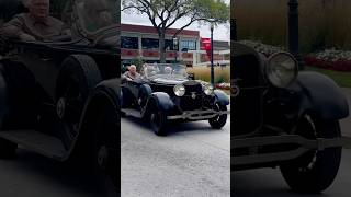 1928 Lincoln Model L Antique Drive By Engine Sound Old Car FestivalGreenfield Village 2024 [upl. by Ahsieken309]