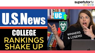 Winners amp Losers in US News College Rankings Overhaul [upl. by Aloibaf]