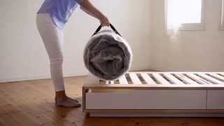 Tips amp Ideas How RollPacked Mattresses Work  IKEA Australia [upl. by Daniala]