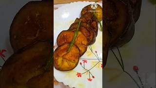 Begun Bhaja RECIPE Exposed shorts viral bengalidish [upl. by Tallie]