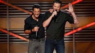 2013 Academy of Country Music Awards Luke Bryan Wins Entertainer of the Year [upl. by Annaer]