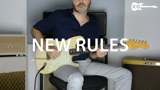 Dua Lipa  New Rules  Electric Guitar Cover by Kfir Ochaion [upl. by Geanine983]