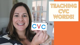 How to teach CVC words in Kindergarten First and Second Grade  cvc word activities [upl. by Laurene446]