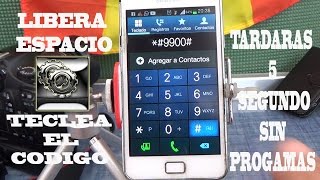 Como liberar espacio almacenamiento interno Sansumg S2 en SEGUNDOS SIN APP [upl. by Nepean]