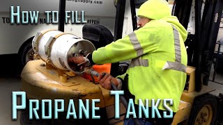 How to fill A Propane Tank Safely [upl. by Nitsirt]