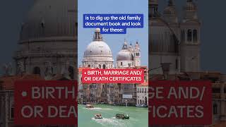 How to find out if you are eligible for Italian Citizenship [upl. by Hallock]