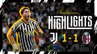 HIGHLIGHTS JUVENTUS 11 BOLOGNA  Vlahović late goal and Pogba back on the pitch ⚽️🔥 [upl. by Leah62]